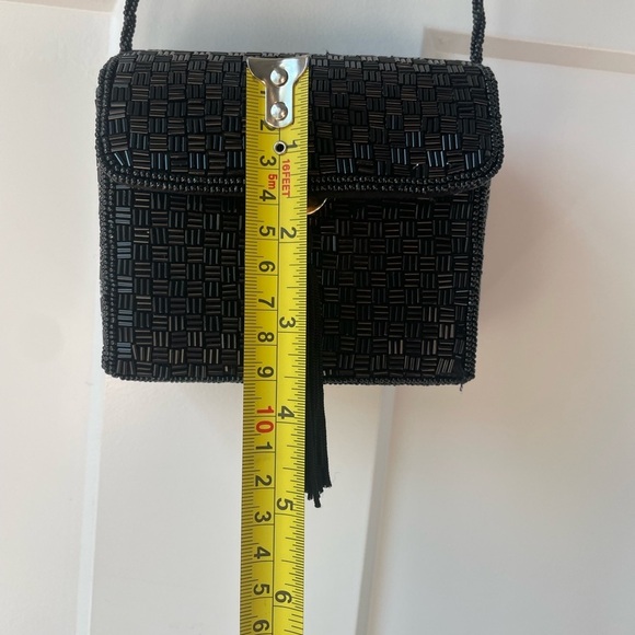 Vintage Inge Christopher Beaded Box Purse - Picture 9 of 12